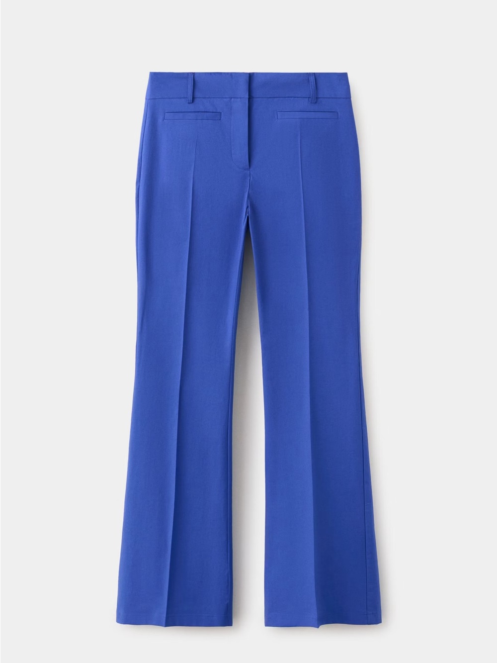 NWT (size 2) MANGO FLARED PANTS WITH WELT POCKETS - Picture 4 of 8